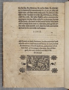 Fol 207 Verso, from The Catechisme, 1552